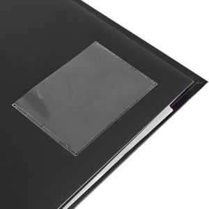 Produktbild für Angebotsmappe Foldersys Twin, schwarz, A4