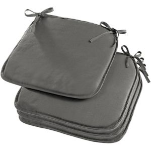 Stuhlkissen Zollner BELO, graphit, für Innen