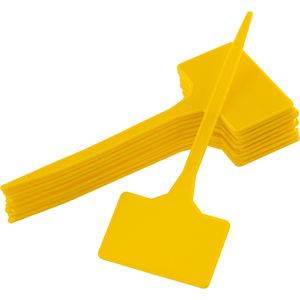 Produktbild für Pflanzenschilder Greemotion Stecketiketten, gelb, Kunststoff