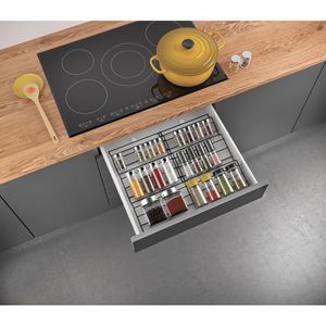 Produktbild für Gewürzregal Metaltex X-Pand 361375000, lava, mit 3 Fächern