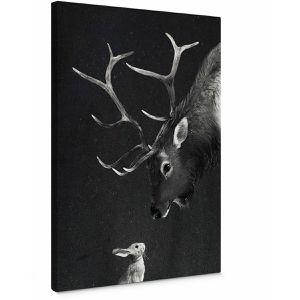 Produktbild für Wandbild AS-Creation Hirsch &amp; Hase