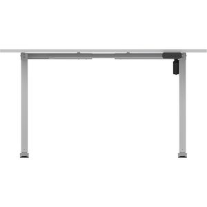 Produktbild für Schreibtisch Möbelpartner Torge 702075, weiß / weiß