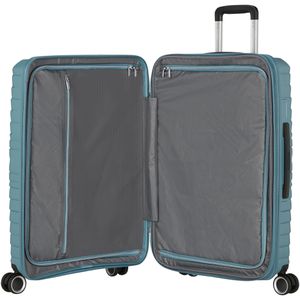 Produktbild für Koffer AmericanTourister Flytwist Spinner exp. blau