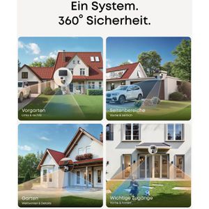Produktbild für Überwachungskamera Eufy SoloCam S4 Solo, PTZ, außen