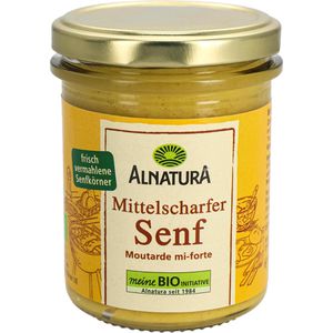 Produktbild für Senf Alnatura mittelscharf, fein, BIO