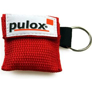 Pulox Beatmungsmaske RESPI-Key rot, im Schlüsselanhänger, 5 x 5 x 1 cm –  Böttcher AG