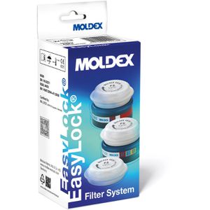 Produktbild für Atemschutzfilter Moldex EasyLock Kombifilter, 923012
