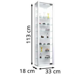 Produktbild für Glasvitrine VCM Stano Maxi, hängend