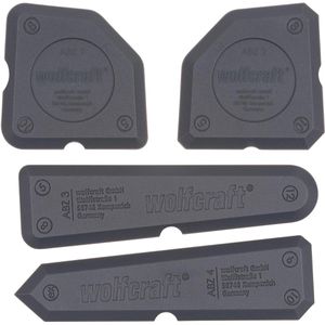 Produktbild für Fugenglätter Wolfcraft 4330000, Set 4-teilig