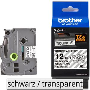 Schriftband Brother TZe-S131, 12mm