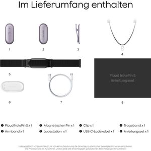 Produktbild für Diktiergerät Plaud NotePin S Purple