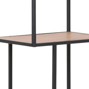 Produktbild für Bücherregal AC-Design Seaford, schwarz / wildeiche