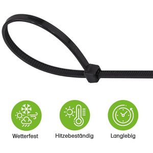 Produktbild für Kabelbinder Offgridtec 8-01-021650, Kunststoff