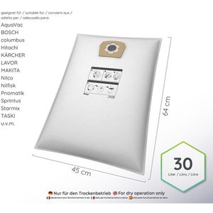 Produktbild für Staubsaugerbeutel McFilter U 831