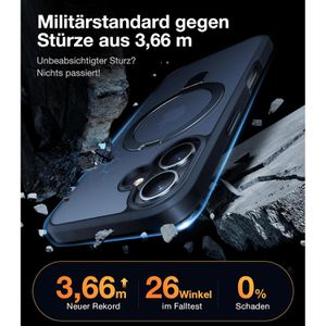 Produktbild für Handyhülle Torras Ostand Series, MagSafe, schwarz