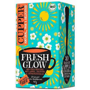Tee Cupper Fresh Glow, Kräutertee, BIO