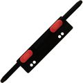 Heftstreifen HASenPfeil 1, 35 x 130mm, schwarz für 500 Blatt, aus Kunststoff, 20 Stück
