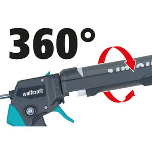 Produktbild für Kartuschenpresse Wolfcraft MG 550, mechanisch