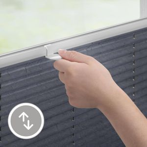 Produktbild für Plissee Lichtblick Klemmfix, grau