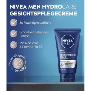 Produktbild für Feuchtigkeitscreme Nivea Men HydroCare Gesichtspflege