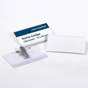 Produktbild für Namensschilder Europel 75 x 40 mm