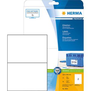 Universaletiketten Herma 5064 Premium, weiß