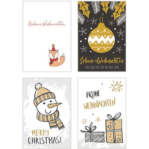 Produktbild für Weihnachtskarte Böttcher-AG 21109, sortiert