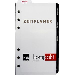 Kalendereinlagen bsb 02-0057, Kompakt, Jahr 2026