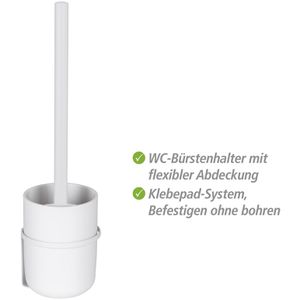 Produktbild für WC-Bürste Wenko Turbo-Loc Carpino, weiß