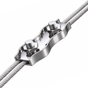 Produktbild für Drahtseilklemme Dörner+Helmer 4914474, Duplex