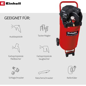 Produktbild für Kompressor Einhell TC-AC 240/50/10 OF, 77 dB(A), 1500 W, 230V