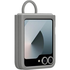 Produktbild für Handyhülle Samsung Silicone Case mit Ring EF-PF741, grau