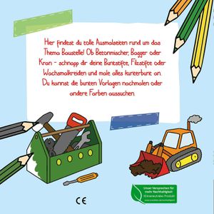 Produktbild für Malbuch ars-Edition Mein erstes dickes Malbuch