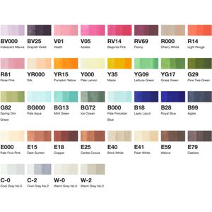 Produktbild für Layoutmarker COPIC Ciao Set E