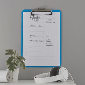 Produktbild für Klemmbrett Leitz 3971-00-36, WOW, A4