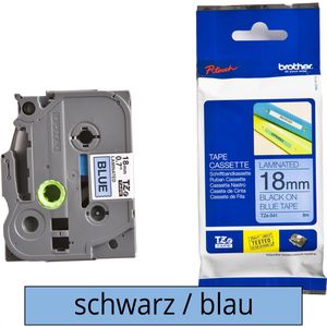 Schriftband Brother TZe-541, 18mm