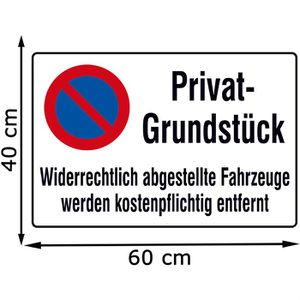 Produktbild für Parkplatzschild SafetyMarking aus Aluminium