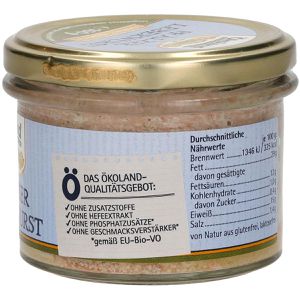 Produktbild für Wurstkonserve Ökoland Pfälzer Leberwurst, BIO