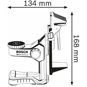 Produktbild für Laserhalterung Bosch 0601015A01, BM 1, magnetisch, drehbar
