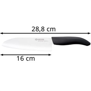 Produktbild für Santokumesser Kyocera Gen FK-160 WH-BK