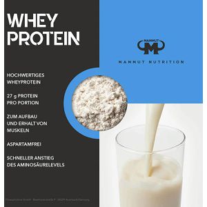 Produktbild für Proteinpulver Mammut Whey Protein, 1 kg
