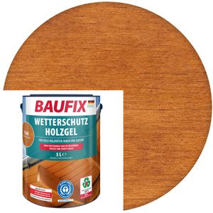 Produktbild für Holzlasur Baufix Wetterschutz-Holzgel, 5,0l