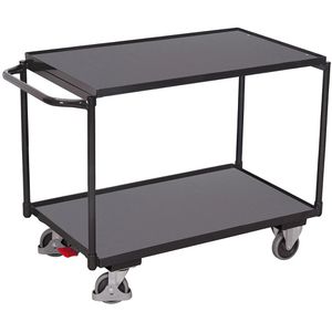 Tischwagen VARIOfit sw-701.501/AG, Metall & Holz