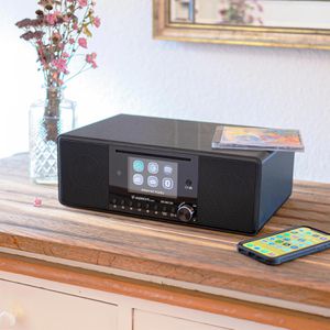Produktbild für Radio Albrecht DR 895 CD schwarz DAB+