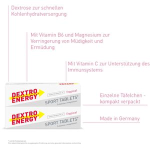 Produktbild für Traubenzucker Dextro Energy Sports Tablets Tropical
