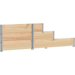 Produktbild für Palettenaufsatz vidaXL 4010309, natur, Holz