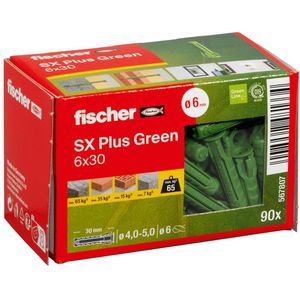 Dübel Fischer 567807, SX Plus Green