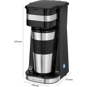 Produktbild für Kaffeemaschine Clatronic KA 3733, mit Thermosbecher