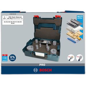 Produktbild für Lochsäge Bosch PRO Multi Material PC Plus, 11-teilig