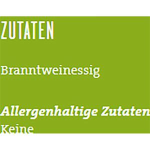 Produktbild für Essigessenz Kühne 20% Säure